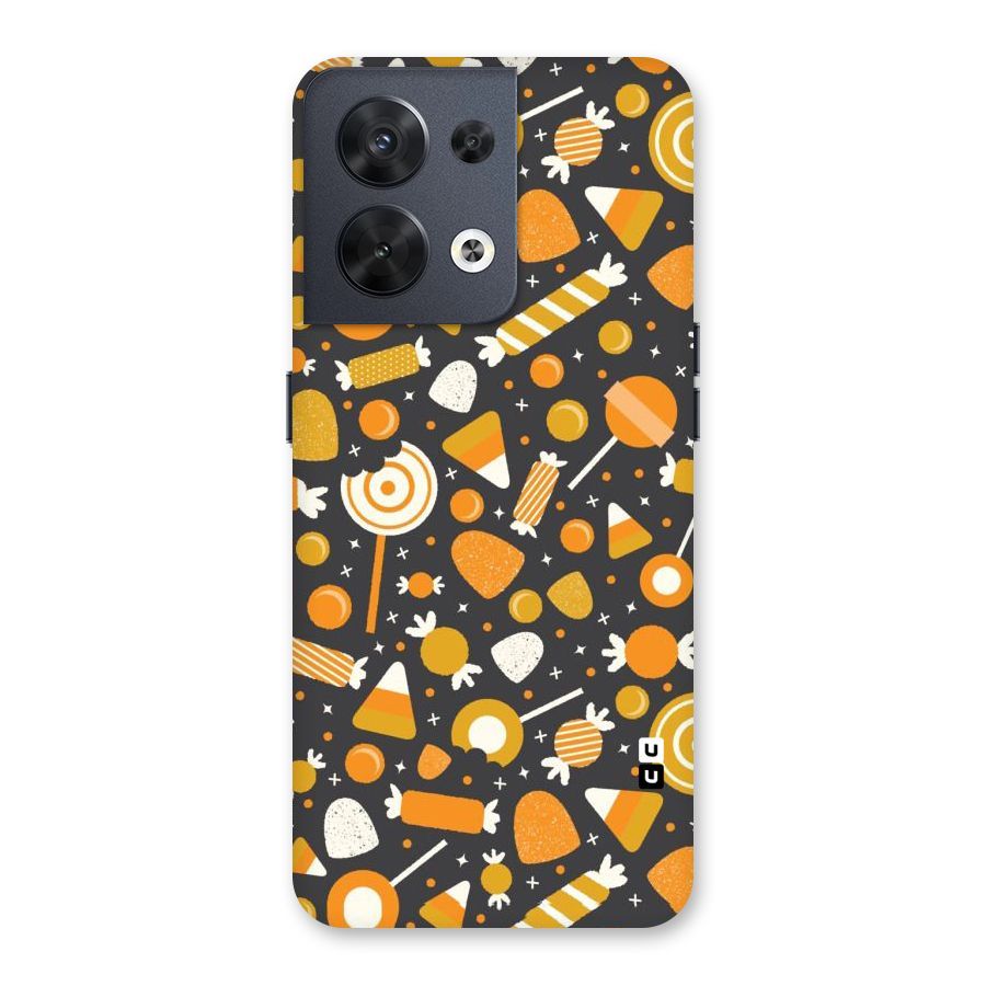 Candies Pattern Back Case for Oppo Reno8 5G