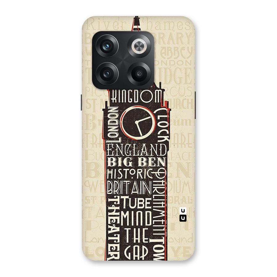 Cap City Design Back Case for OnePlus 10T