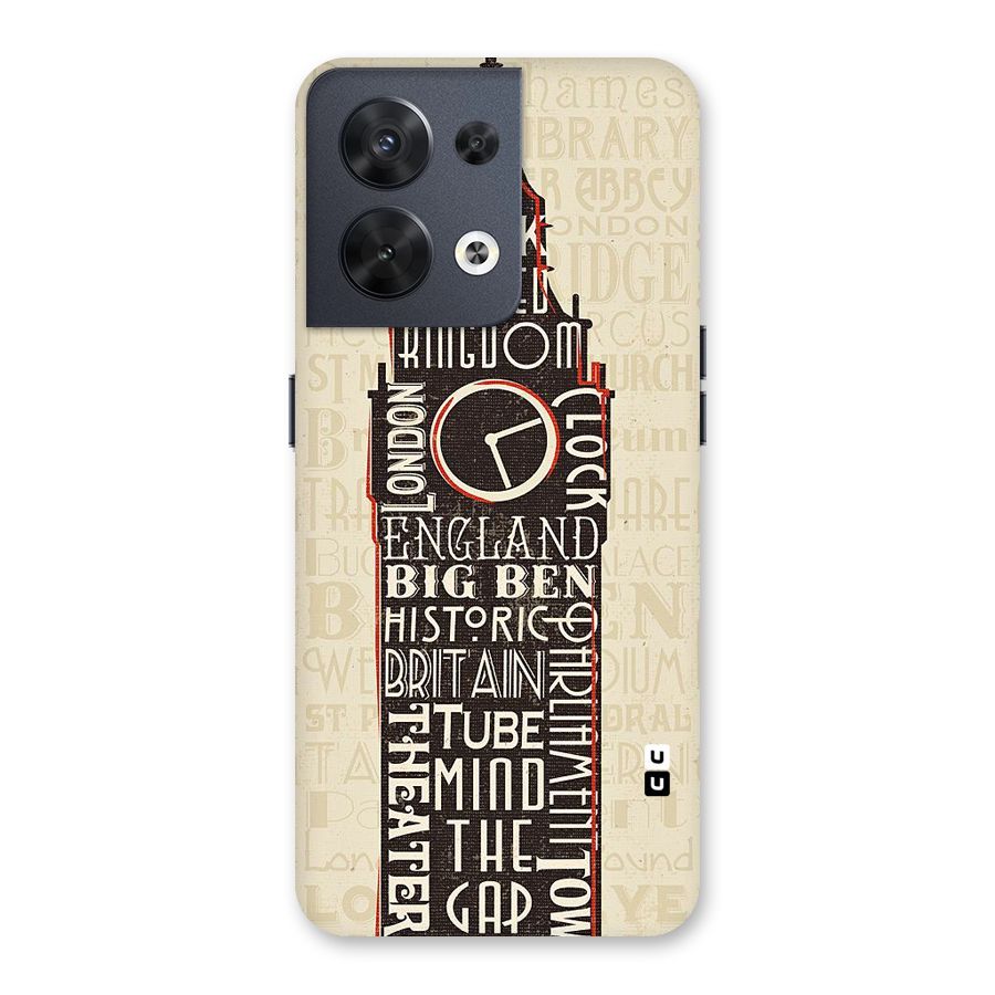 Cap City Design Back Case for Oppo Reno8 5G