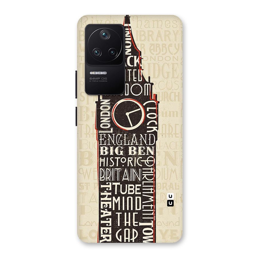 Cap City Design Back Case for Poco F4 5G