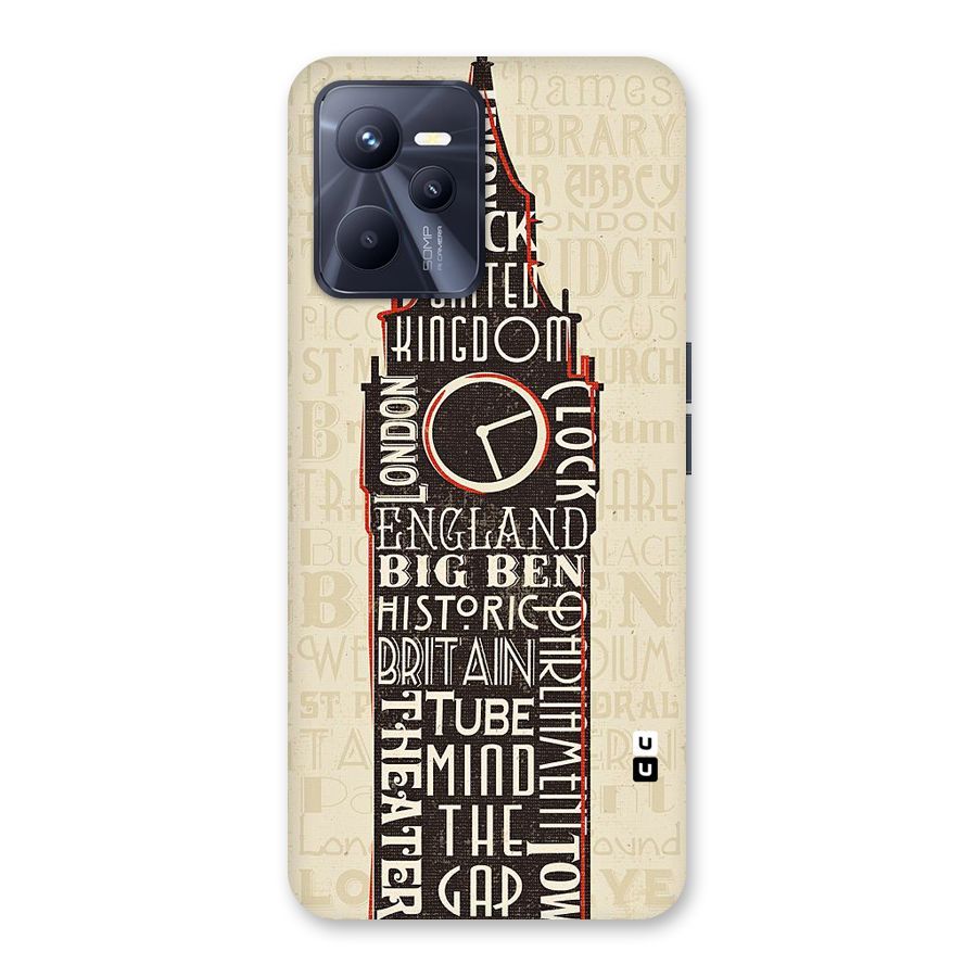 Cap City Design Back Case for Realme C35