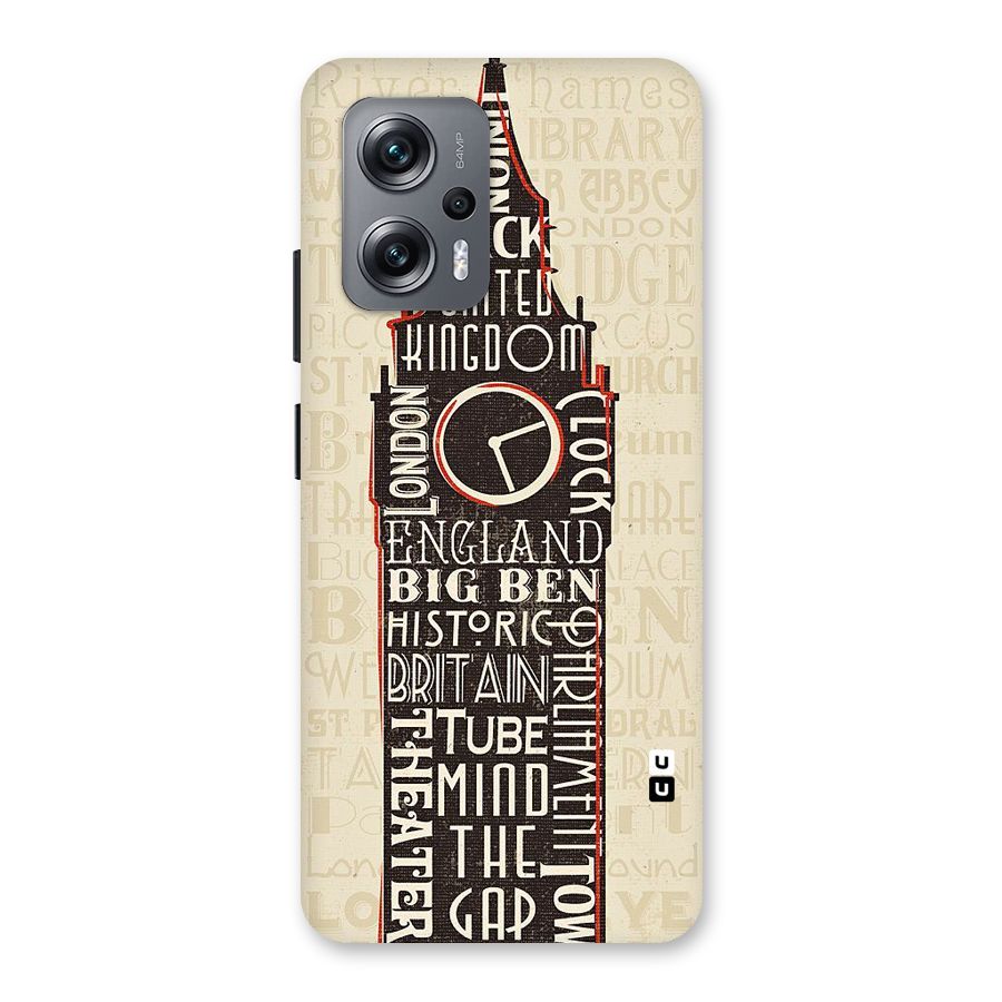 Cap City Design Back Case for Redmi K50i