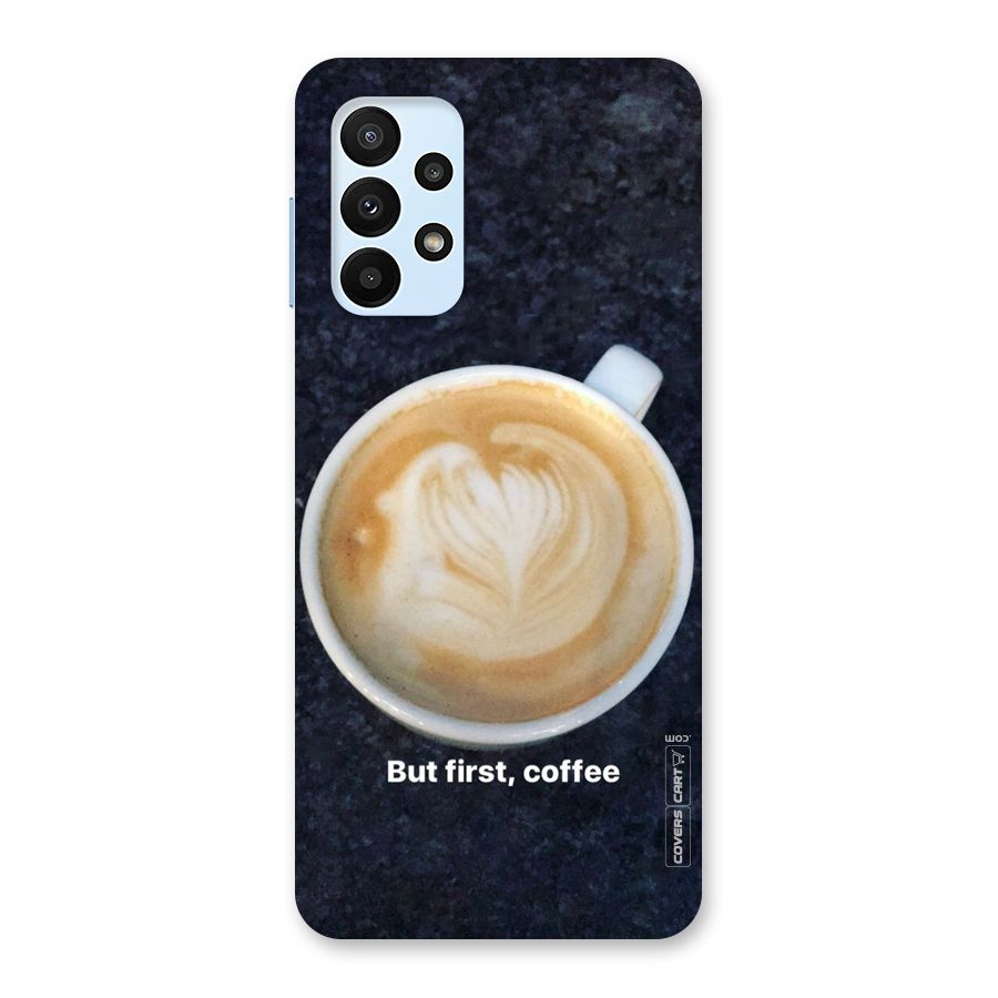 Cappuccino Coffee Back Case for Galaxy A23