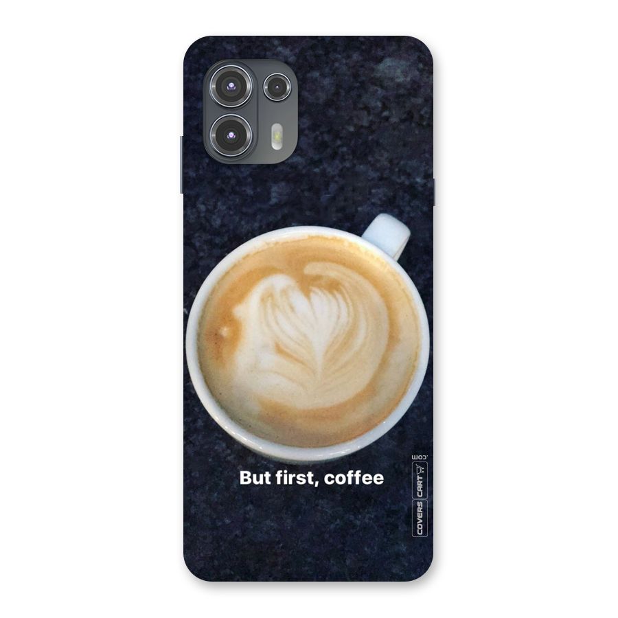 Cappuccino Coffee Back Case for Motorola Edge 20 Fusion