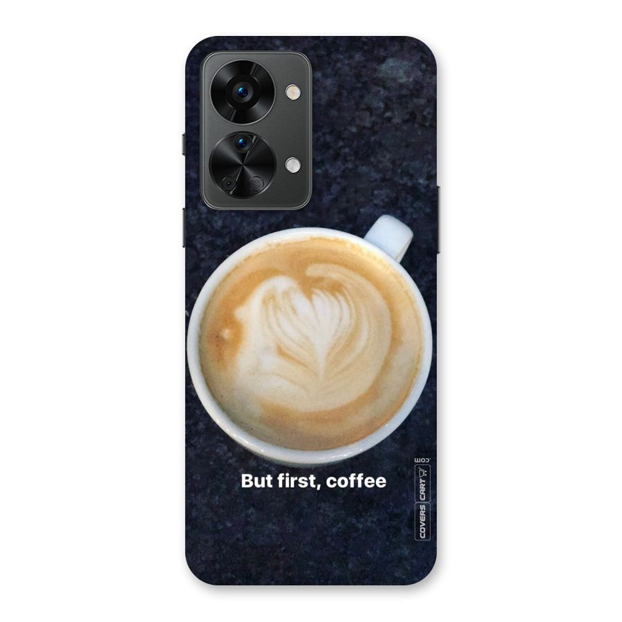 Cappuccino Coffee Back Case for OnePlus Nord 2T