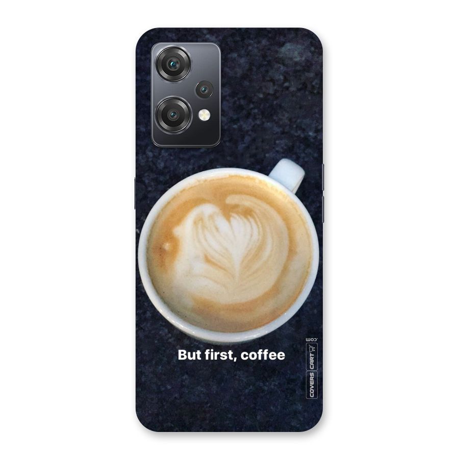 Cappuccino Coffee Back Case for OnePlus Nord CE 2 Lite 5G