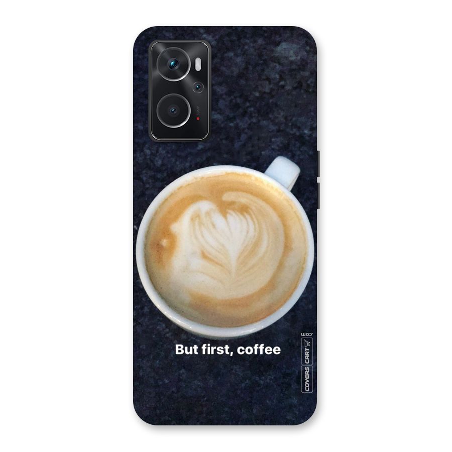 Cappuccino Coffee Back Case for Oppo K10 4G