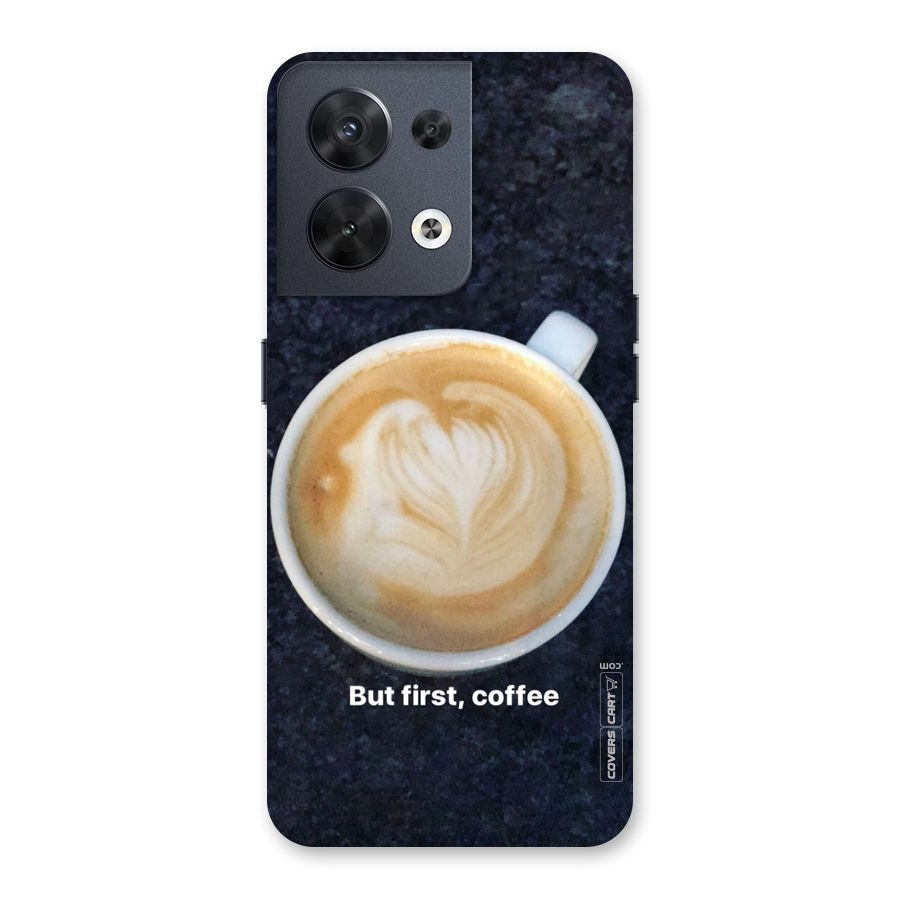 Cappuccino Coffee Back Case for Oppo Reno8 5G