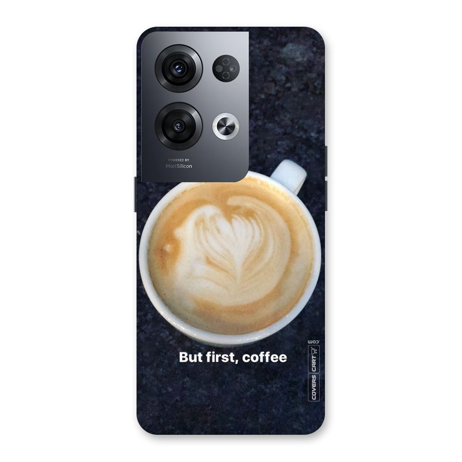 Cappuccino Coffee Back Case for Oppo Reno8 Pro 5G