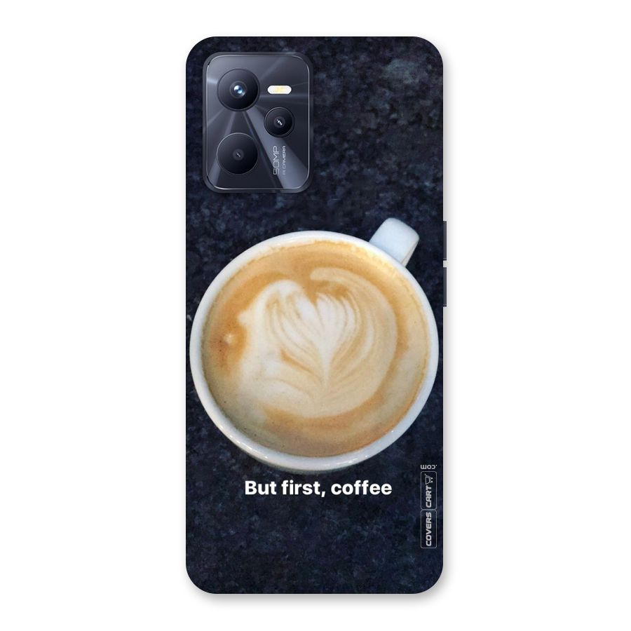 Cappuccino Coffee Back Case for Realme C35