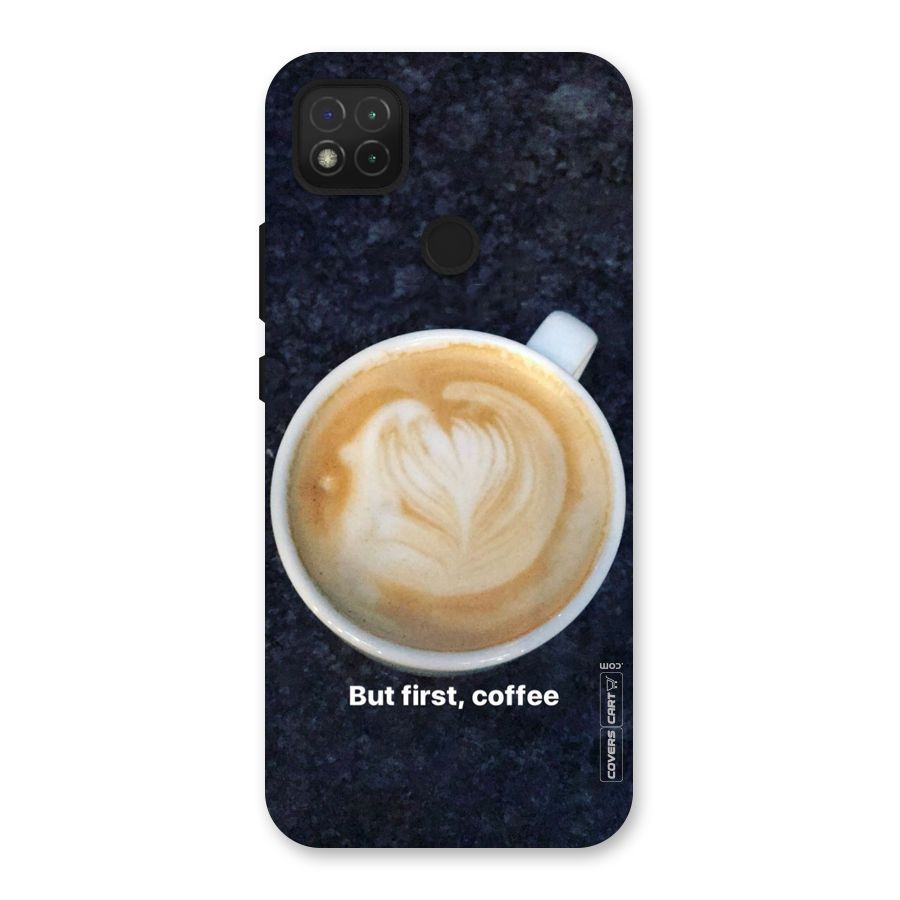 Cappuccino Coffee Back Case for Redmi 9 Activ
