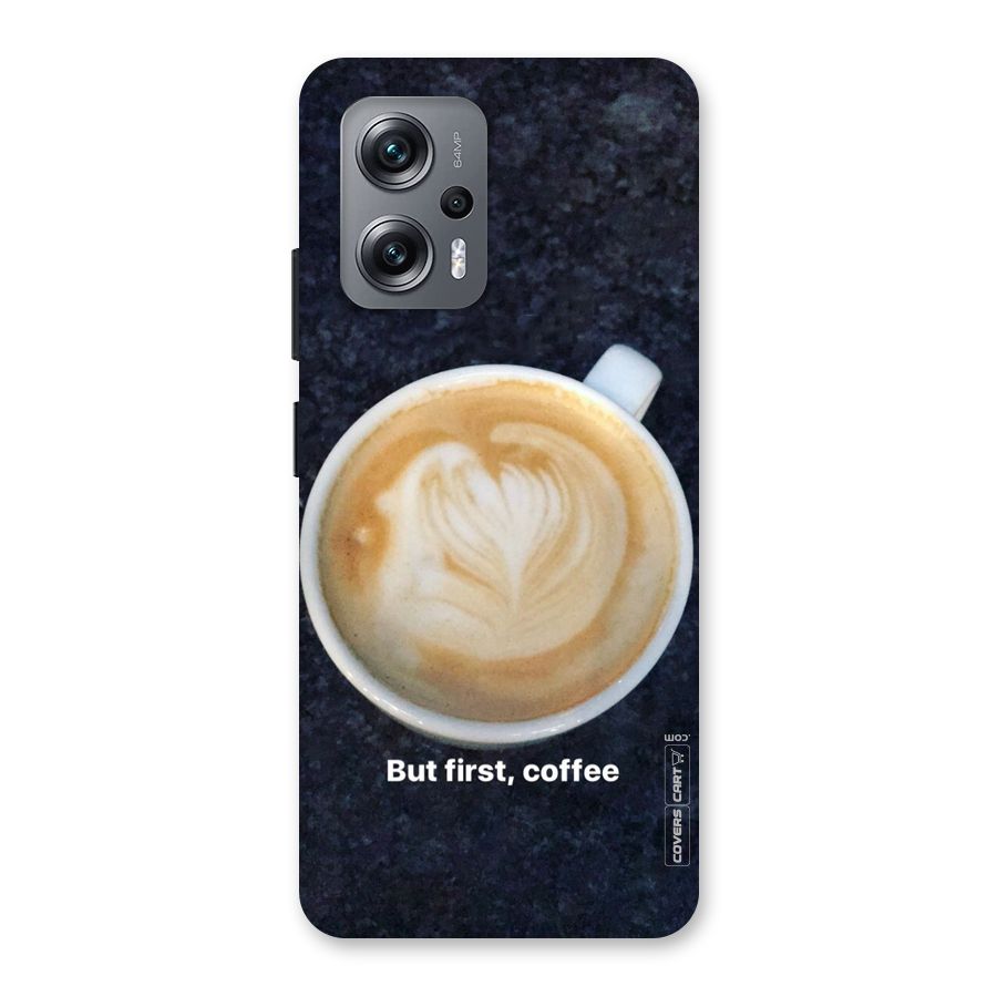 Cappuccino Coffee Back Case for Redmi K50i