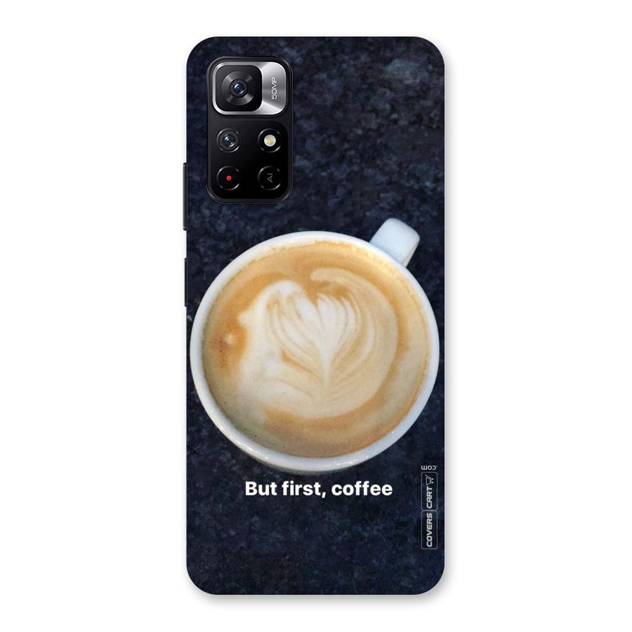 Cappuccino Coffee Back Case for Redmi Note 11T 5G