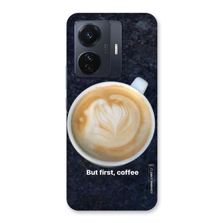 Cappuccino Coffee Back Case for Vivo T1 Pro