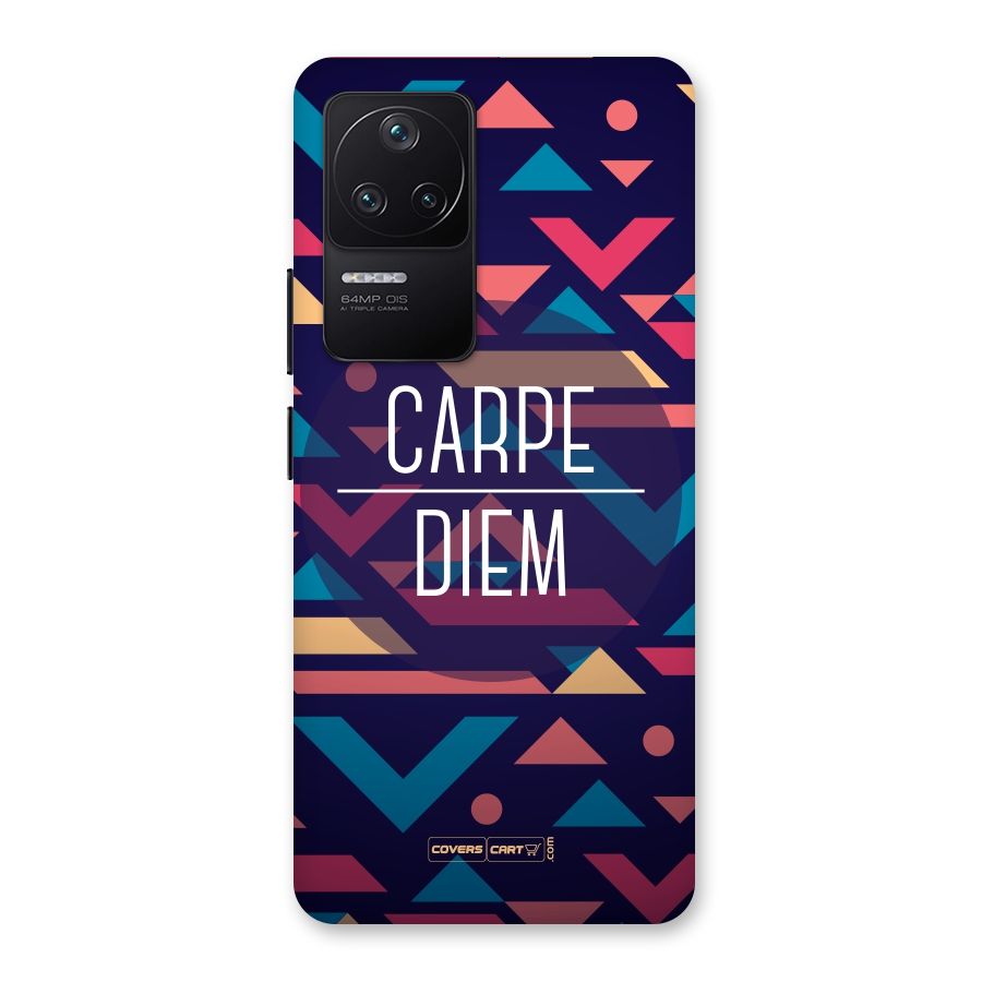 Carpe Diem Back Case for Poco F4 5G