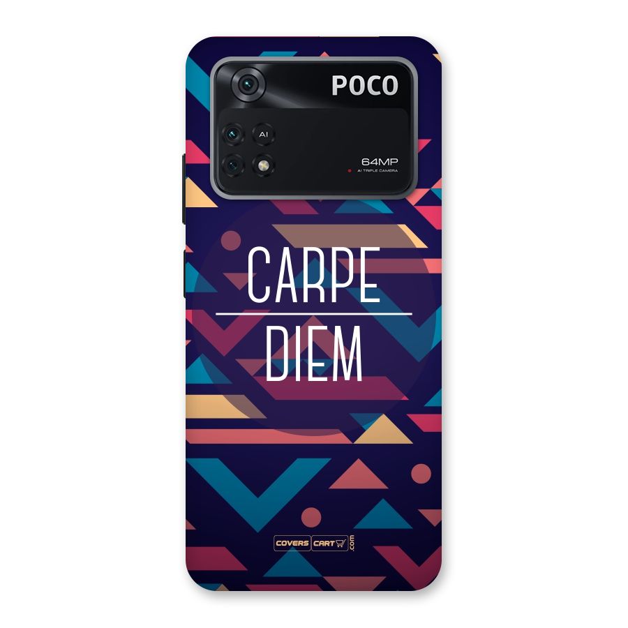 Carpe Diem Back Case for Poco M4 Pro 4G