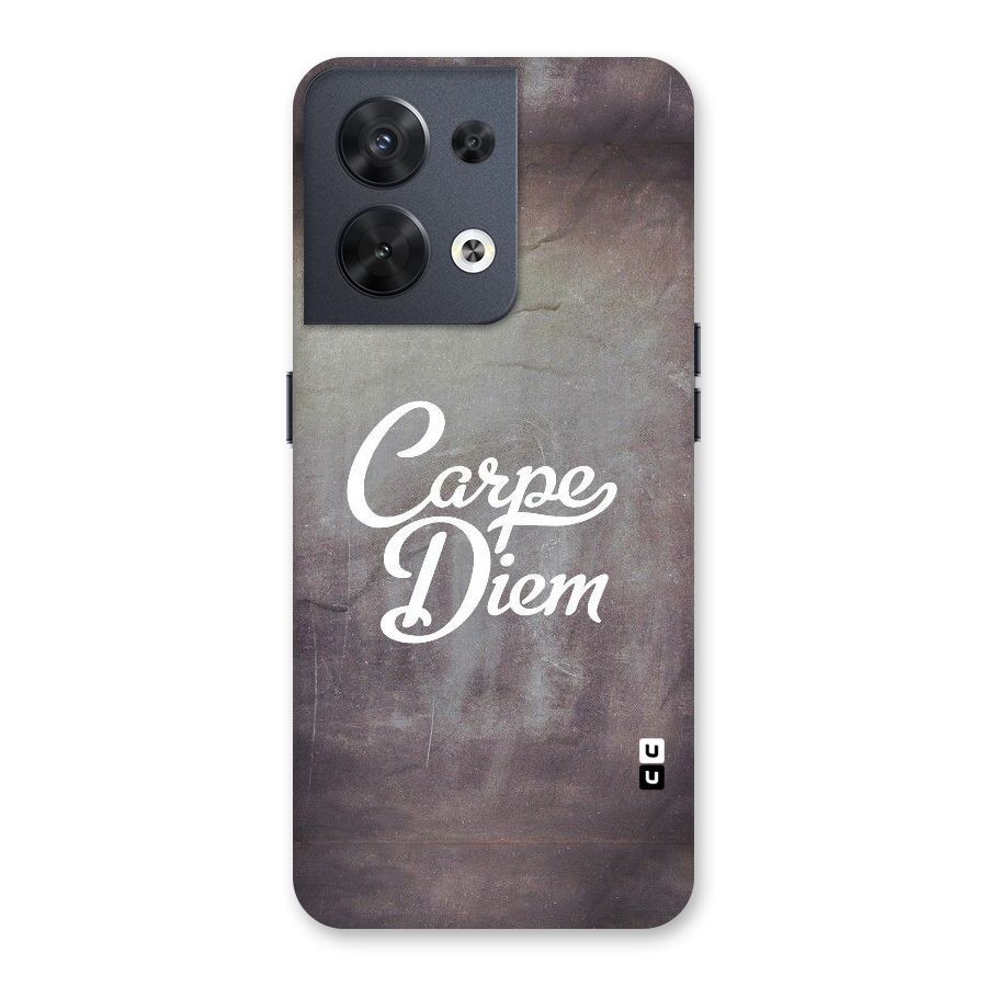 Carpe Diem Rugged Back Case for Oppo Reno8 5G