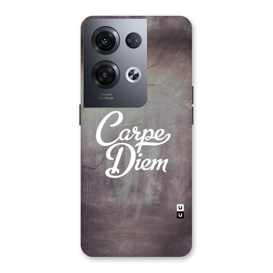 Carpe Diem Rugged Back Case for Oppo Reno8 Pro 5G