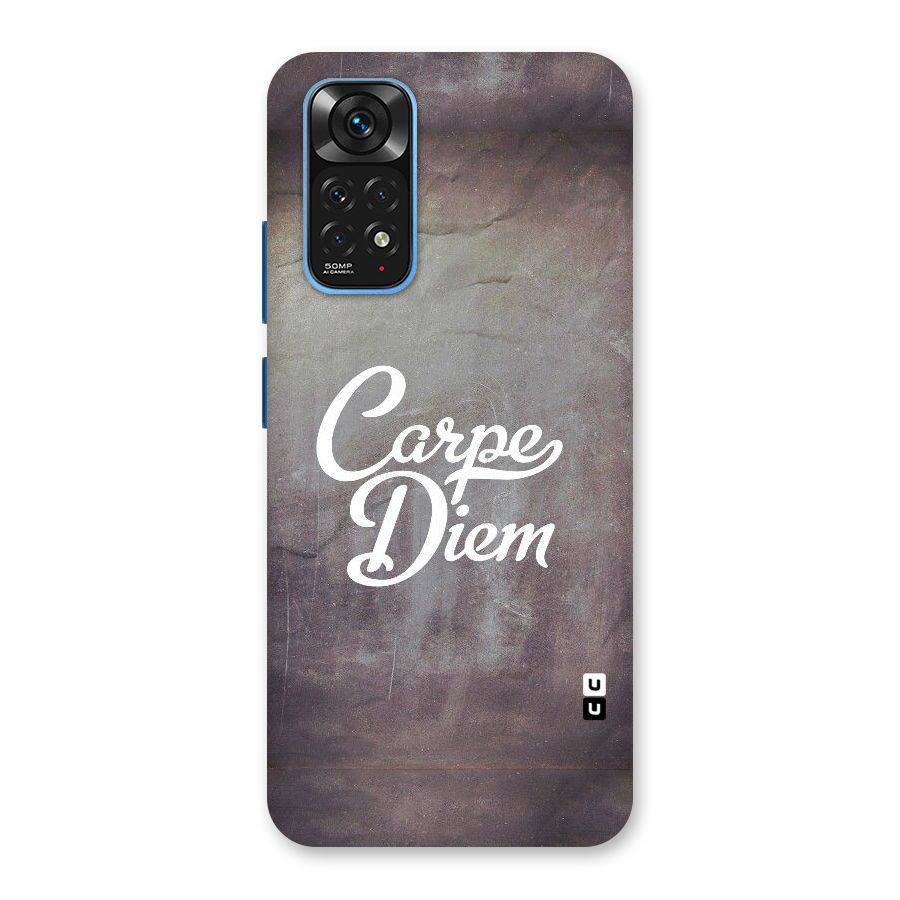Carpe Diem Rugged Back Case for Redmi Note 11S