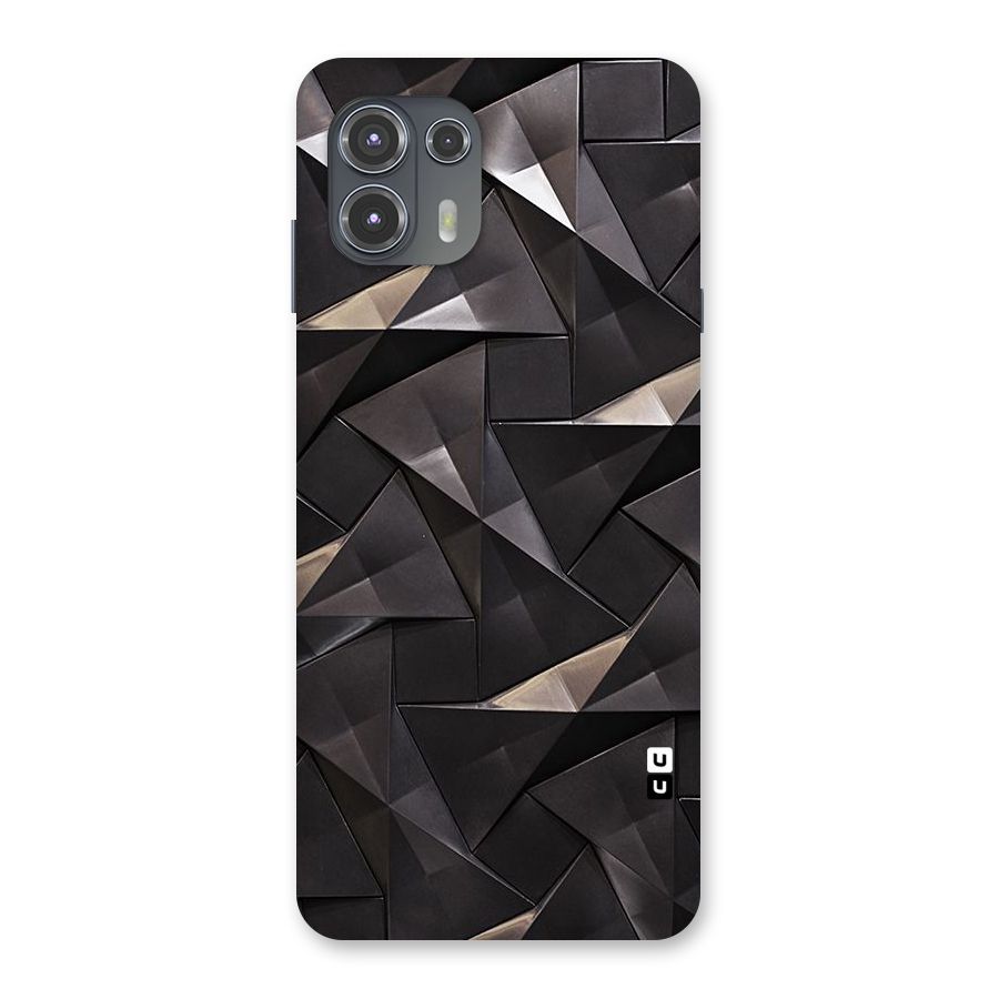 Carved Triangles Back Case for Motorola Edge 20 Fusion