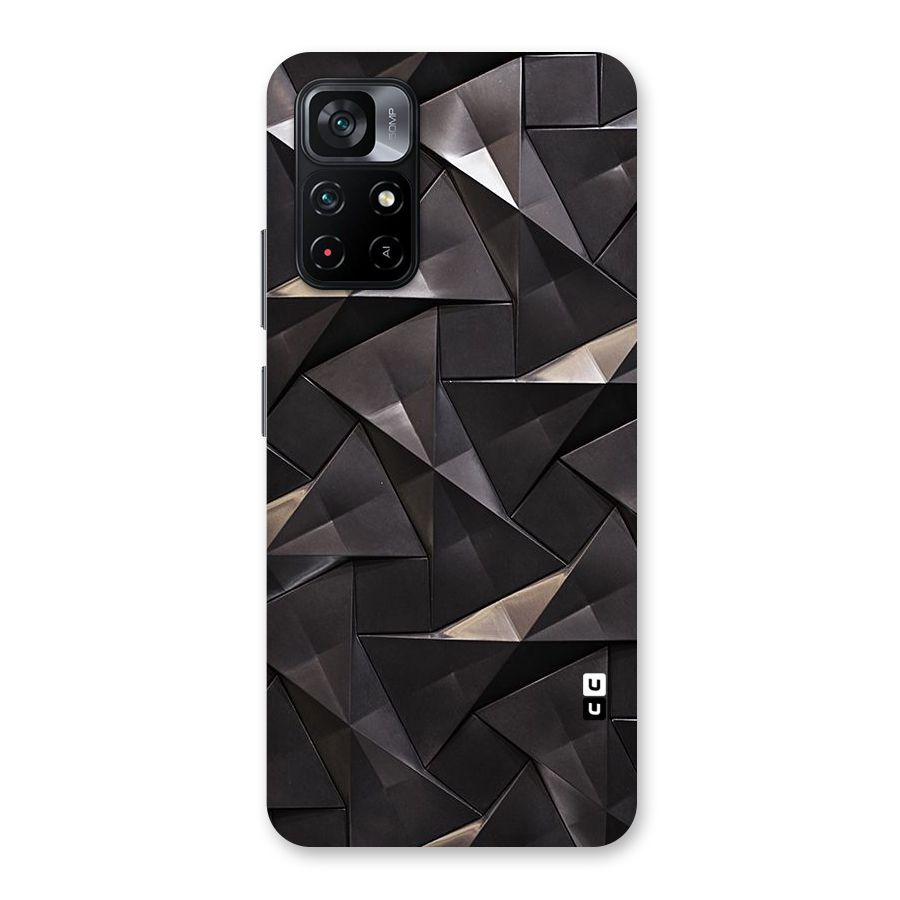 Carved Triangles Back Case for Poco M4 Pro 5G