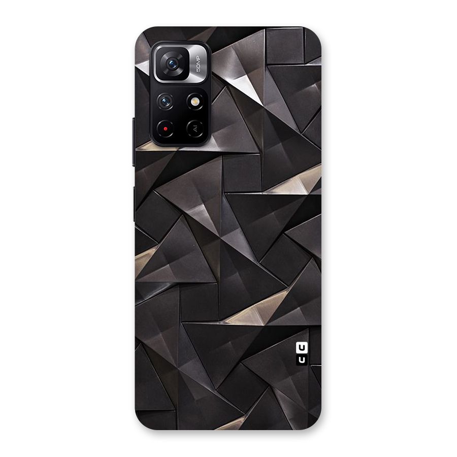 Carved Triangles Back Case for Redmi Note 11T 5G