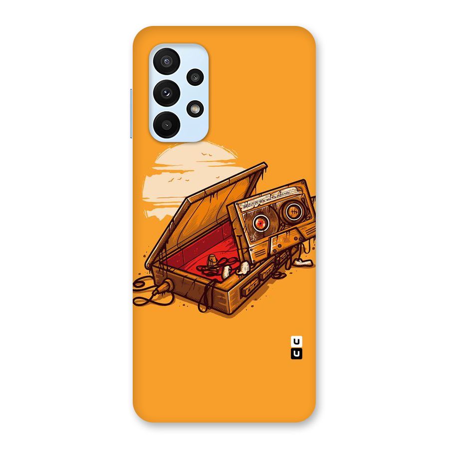 Casette Box Back Case for Galaxy A23