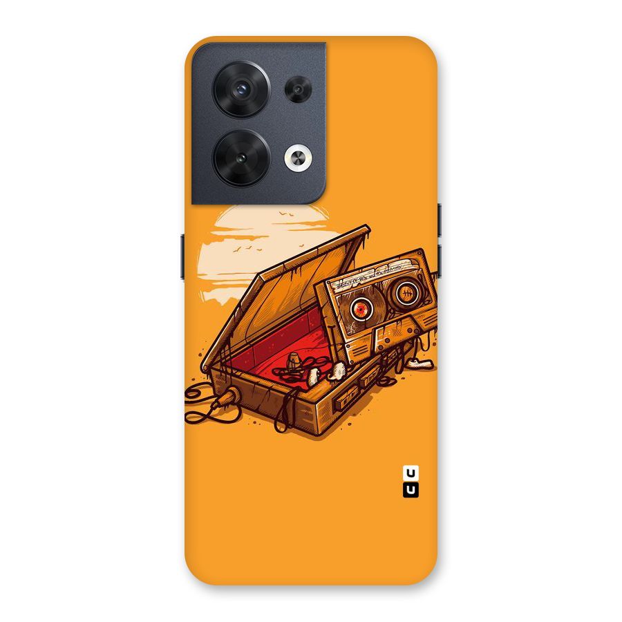Casette Box Back Case for Oppo Reno8 5G