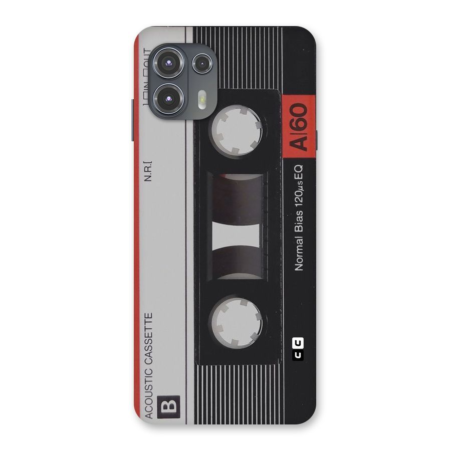 Casette Design Back Case for Motorola Edge 20 Fusion