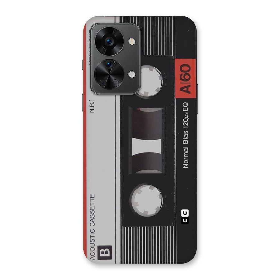 Casette Design Back Case for OnePlus Nord 2T