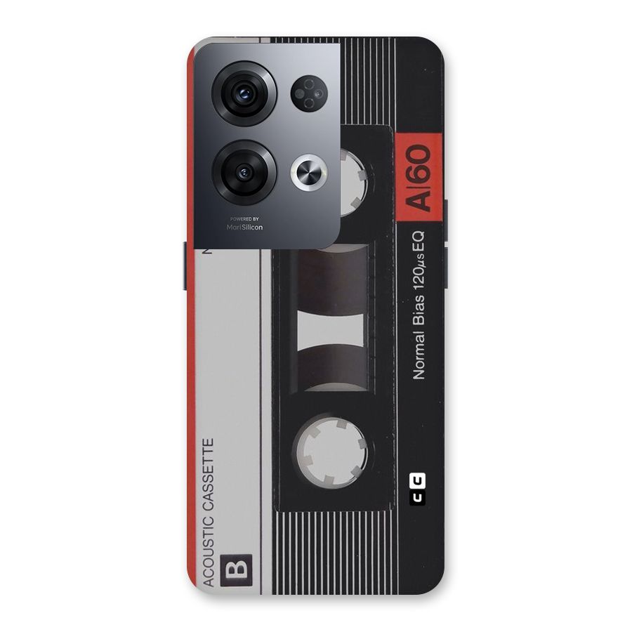 Casette Design Back Case for Oppo Reno8 Pro 5G
