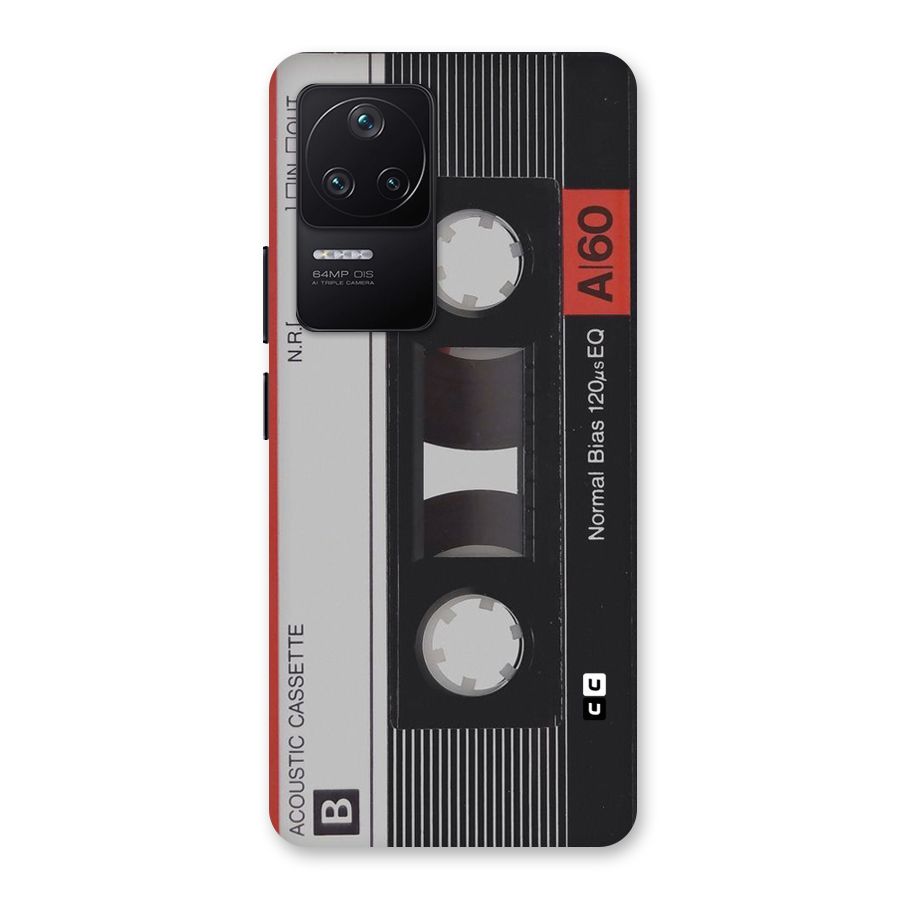 Casette Design Back Case for Poco F4 5G