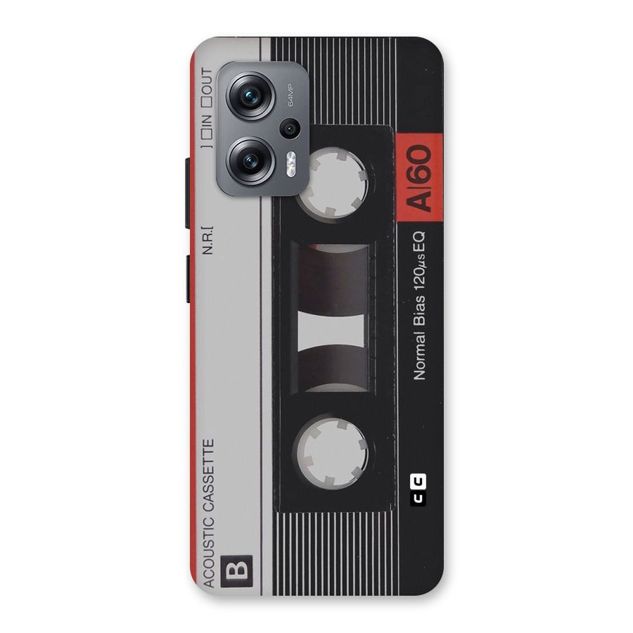 Casette Design Back Case for Redmi K50i