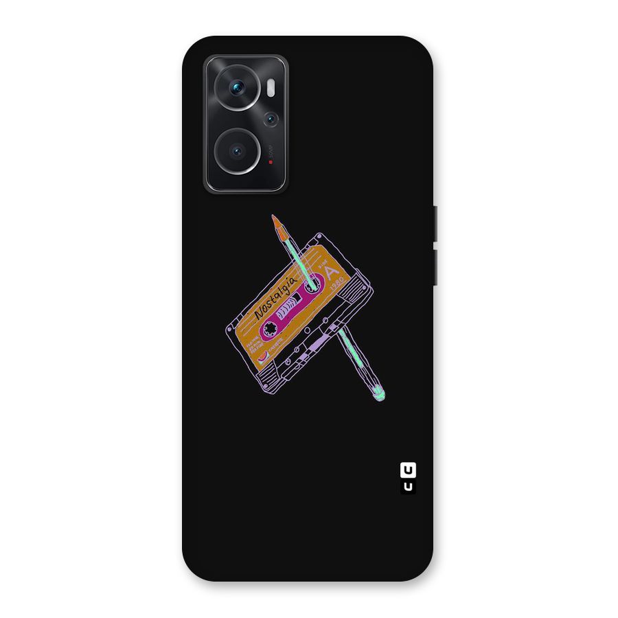 Casette Nostalgia Back Case for Oppo K10 4G