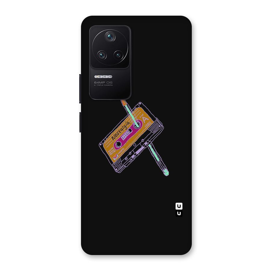 Casette Nostalgia Back Case for Poco F4 5G