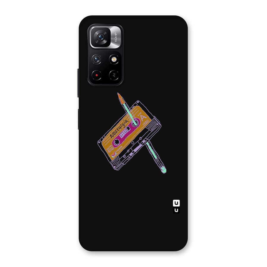Casette Nostalgia Back Case for Redmi Note 11T 5G