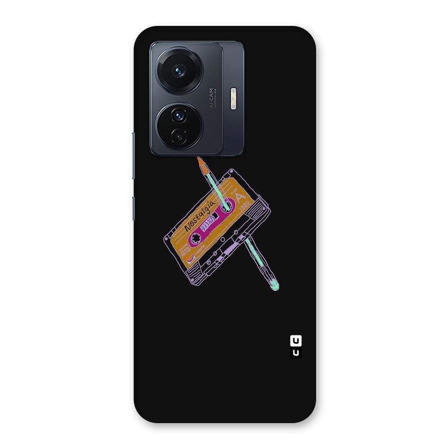 Casette Nostalgia Back Case for Vivo T1 Pro