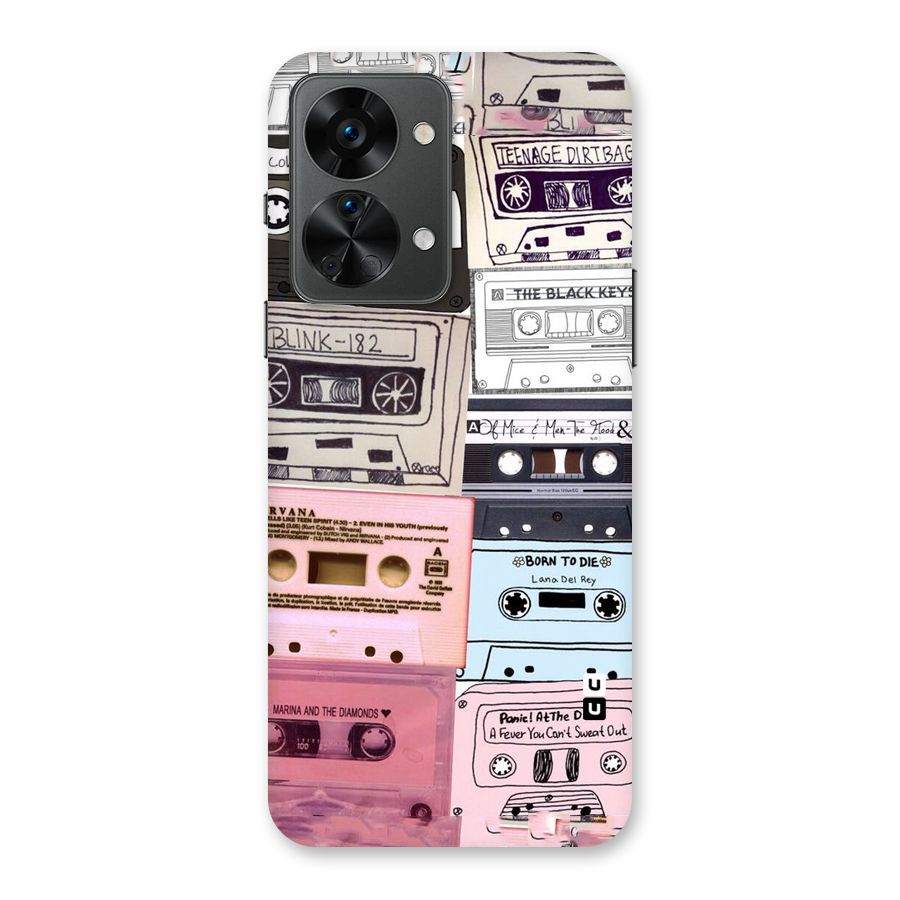 Casette Rolling Back Case for OnePlus Nord 2T