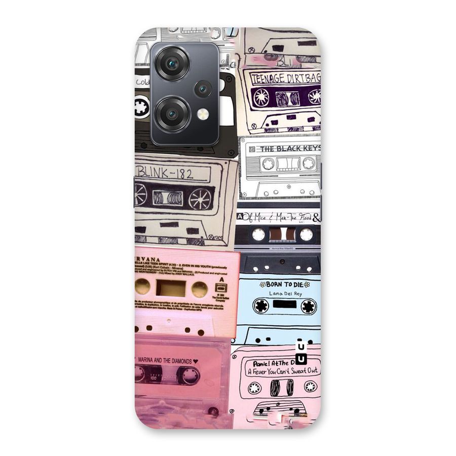 Casette Rolling Back Case for OnePlus Nord CE 2 Lite 5G