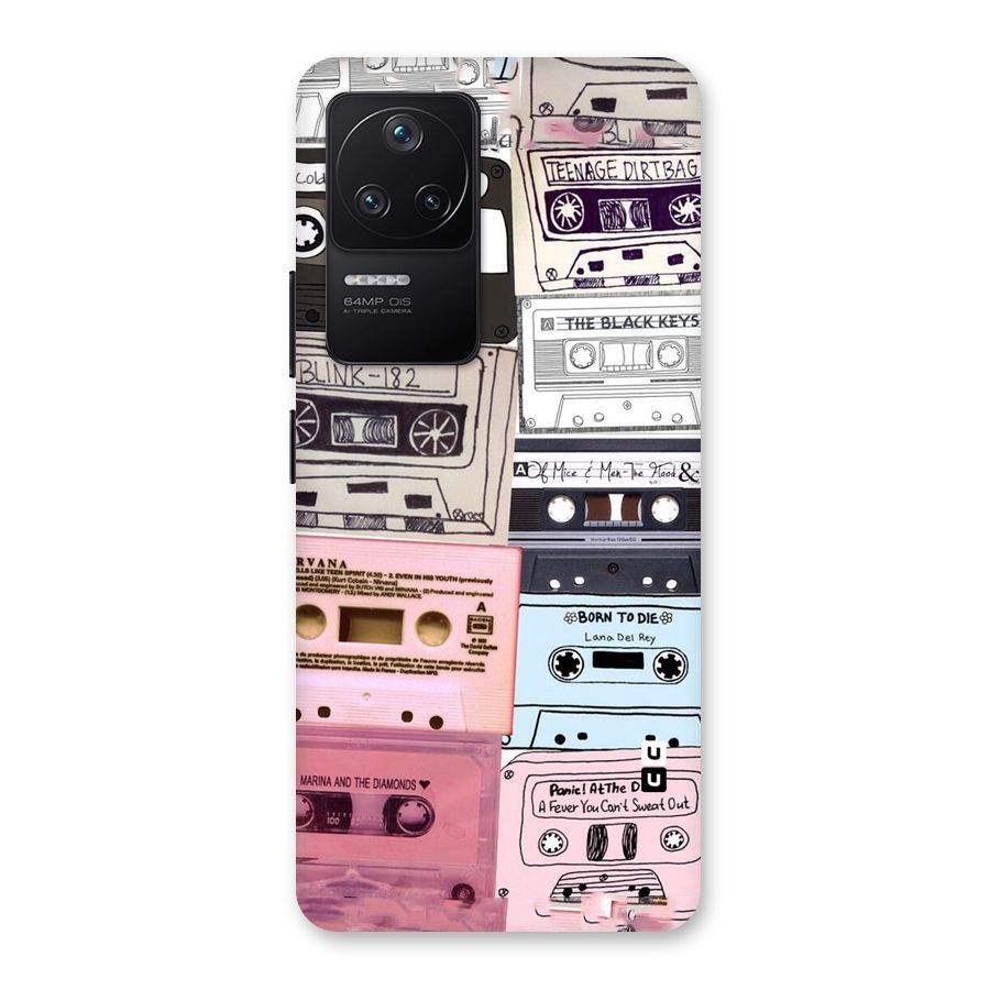 Casette Rolling Back Case for Poco F4 5G