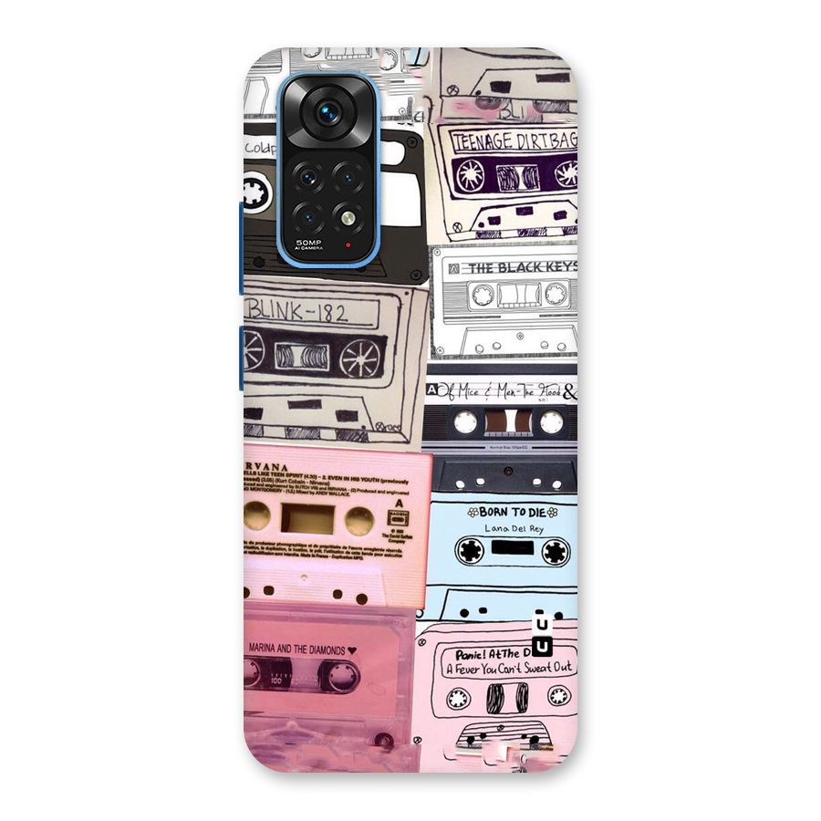 Casette Rolling Back Case for Redmi Note 11S
