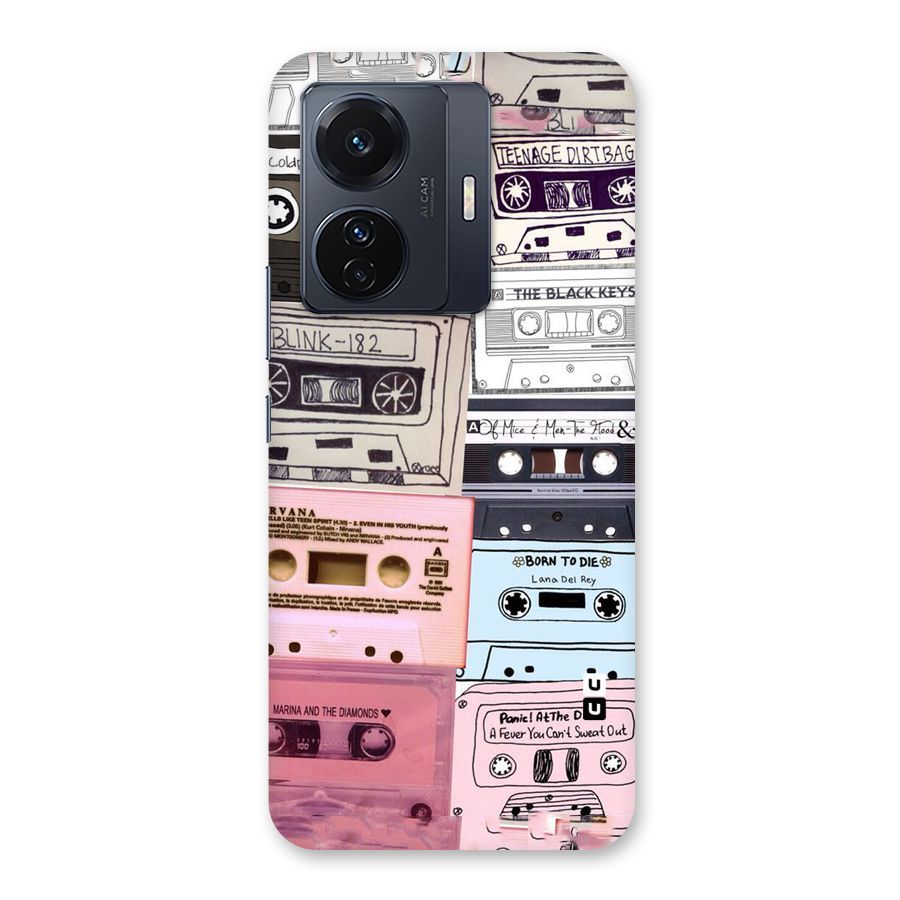 Casette Rolling Back Case for Vivo T1 Pro