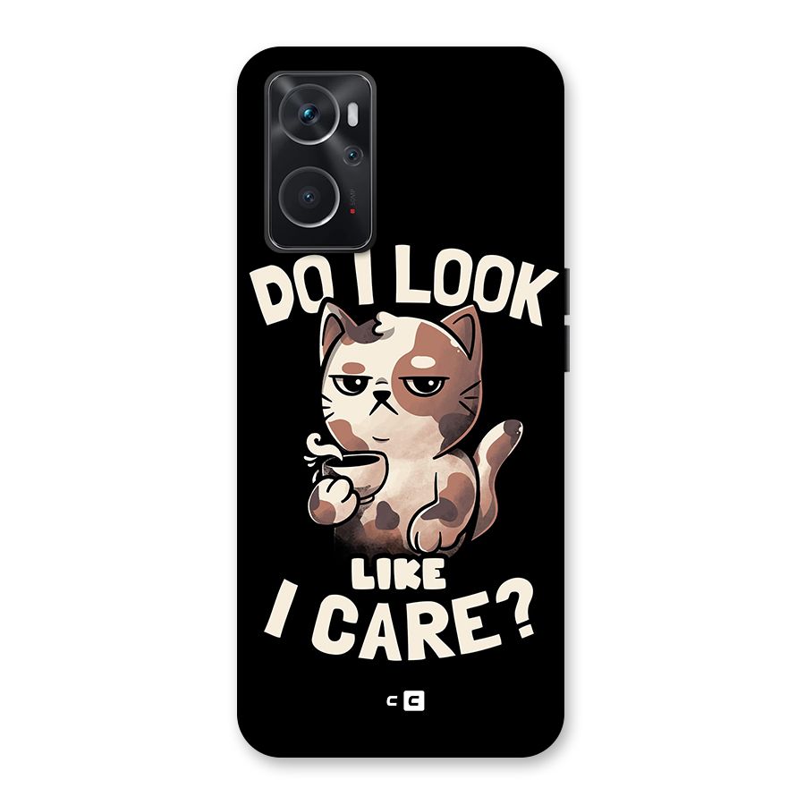 Cat Look Like Care Back Case for Oppo K10 4G
