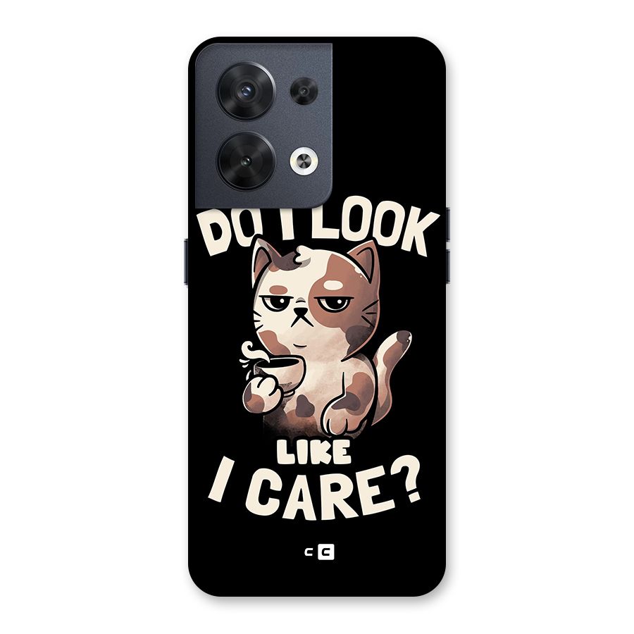 Cat Look Like Care Back Case for Oppo Reno8 5G