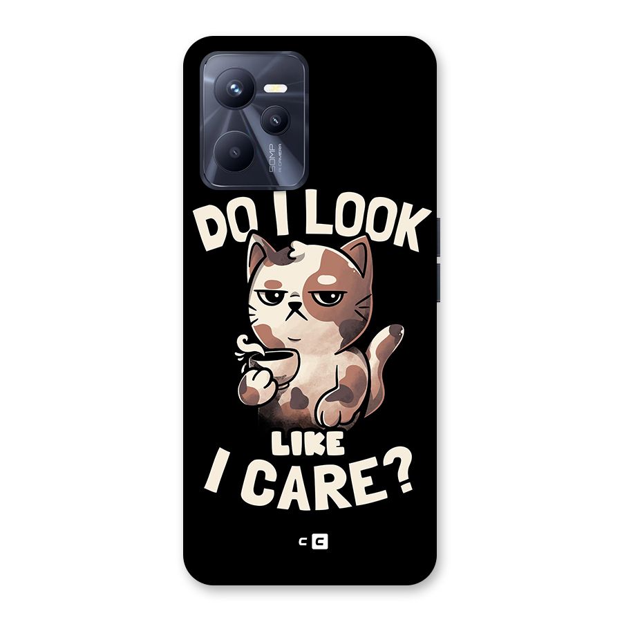 Cat Look Like Care Back Case for Realme C35