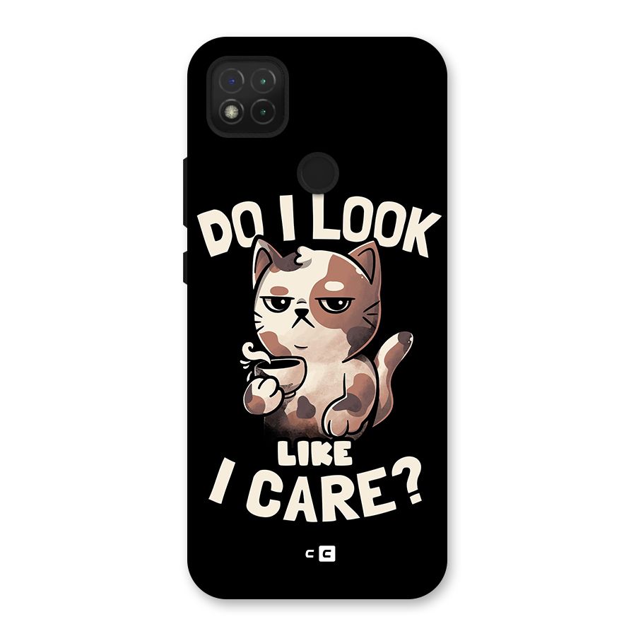 Cat Look Like Care Back Case for Redmi 9 Activ