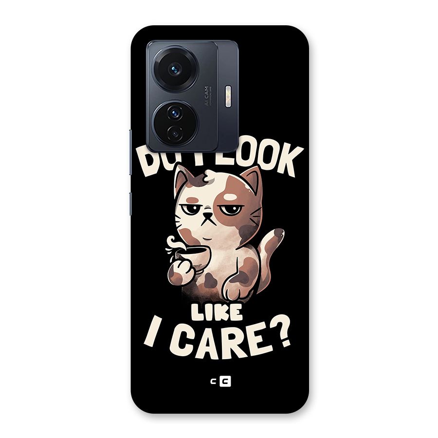 Cat Look Like Care Back Case for Vivo T1 Pro