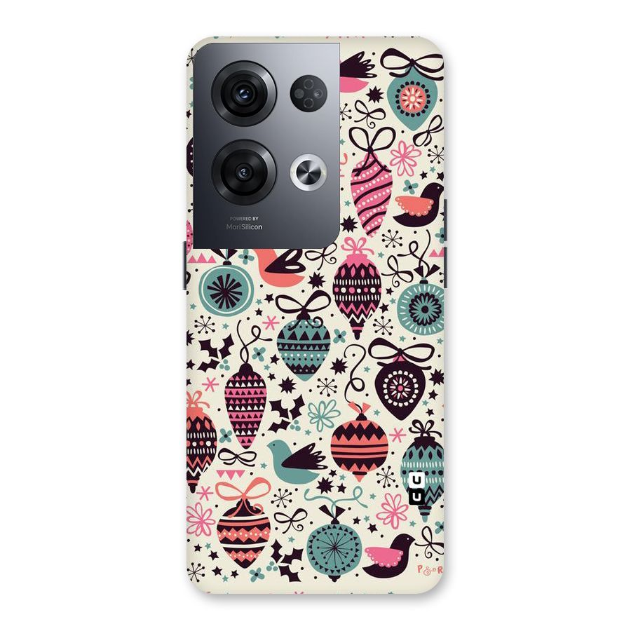 Celebration Pattern Back Case for Oppo Reno8 Pro 5G