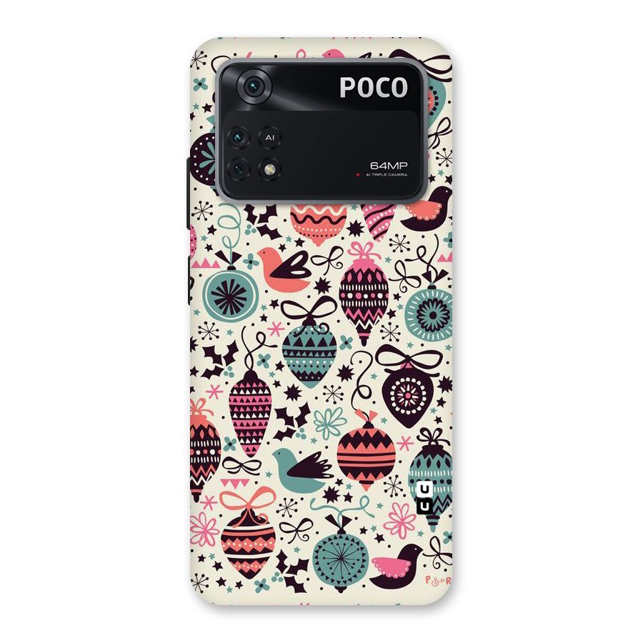 Celebration Pattern Back Case for Poco M4 Pro 4G