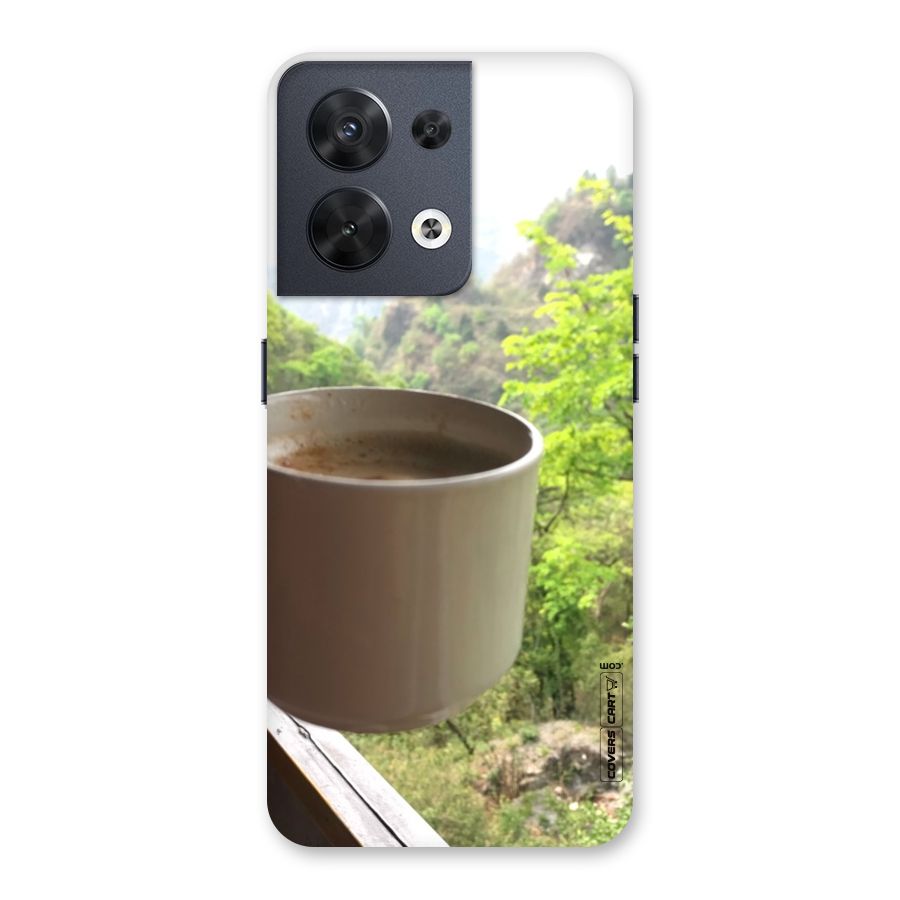 Chai With Mountain View Back Case for Oppo Reno8 5G